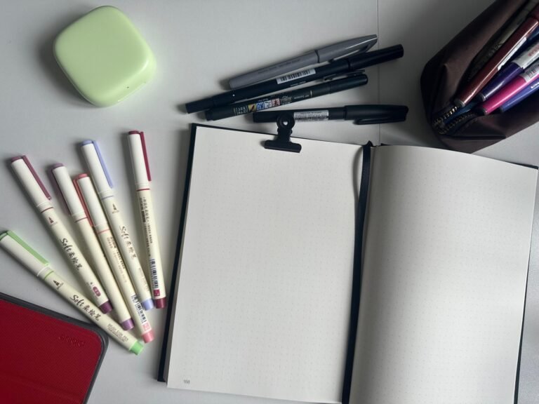 My brush lettering supplies